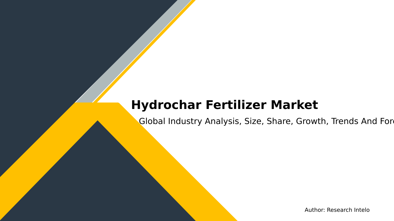 Hydrochar Fertilizer Market Research Report 2033