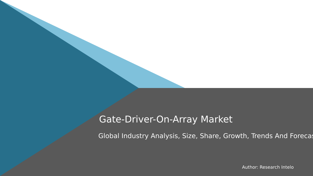 Gate-Driver-On-Array Market Research Report 2033